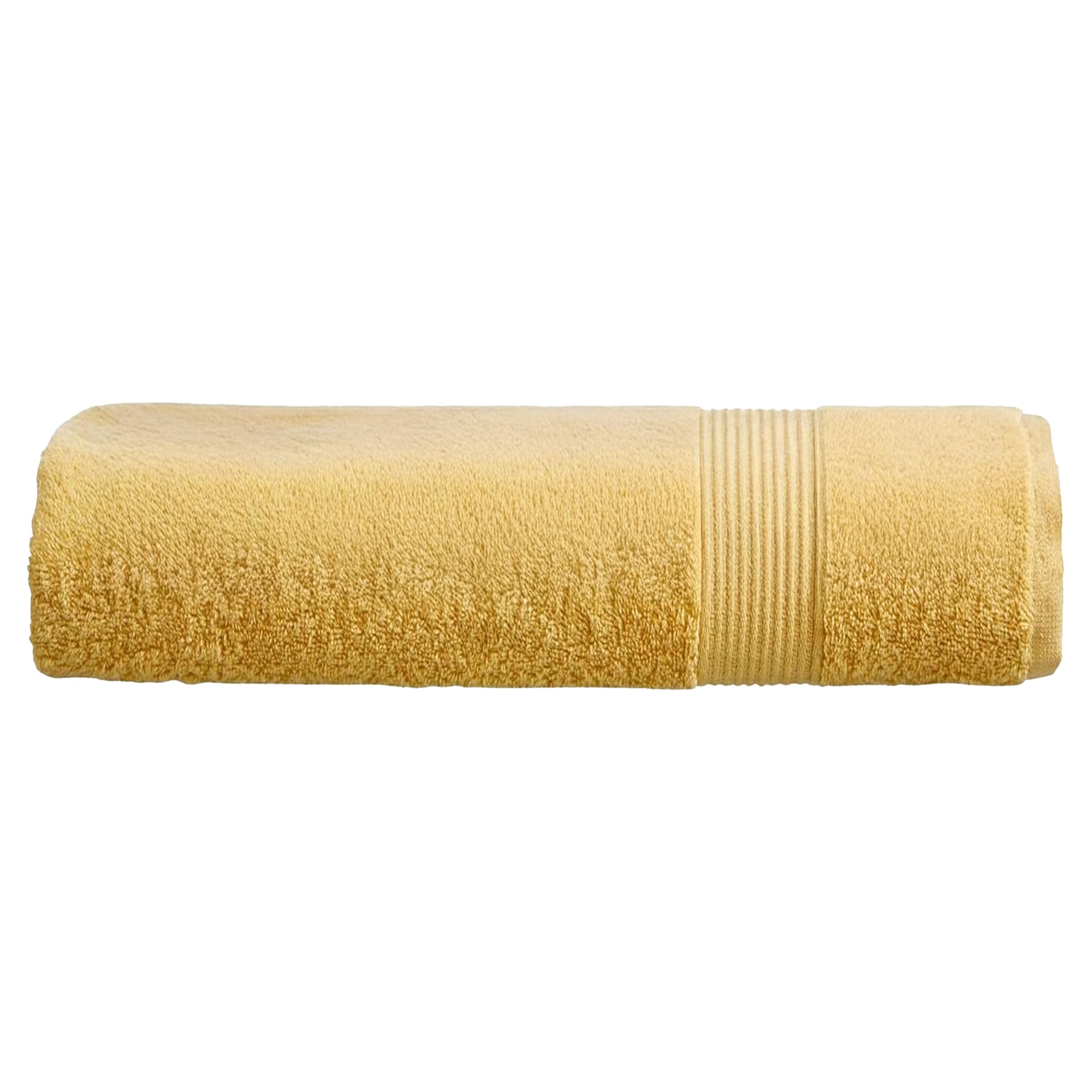 Olivia Rocco Egyptian Cotton Towels, Home Collection Towel 500 GSM, Bath Towel Ochre