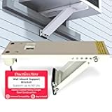 DuctlessAire DA-80 Wall Mount Support Bracket - Heavy Duty Air Conditioner Support Brackets - Air Conditioner Window Unit, Mini Split, HVAC Brackets - Outdoor Wall Mounted Window AC Bracket (80 lbs)