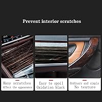 Vista 3 de ZIRIA Película protectora de pantalla de navegación para consola central de coche, para Nissan Patrol 2023, accesorios