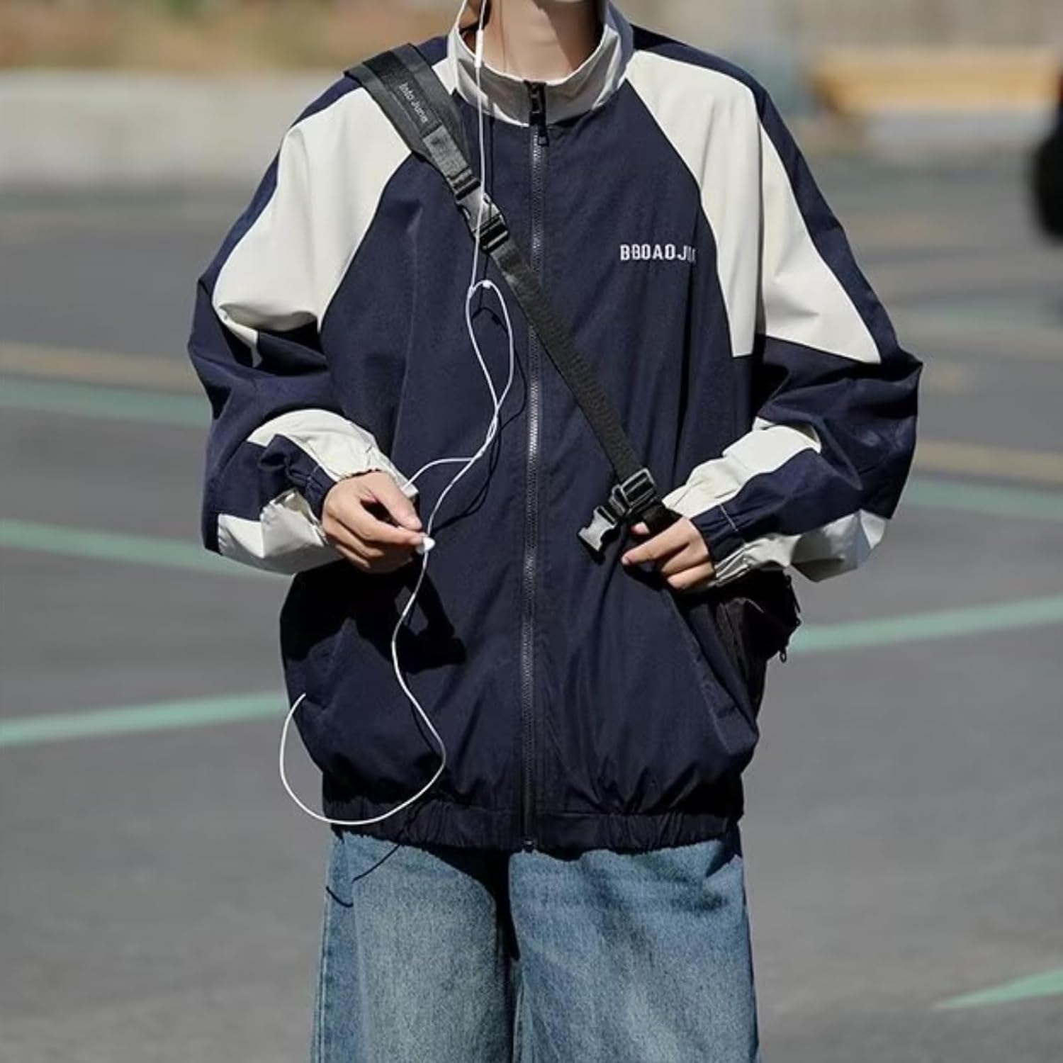 Unisex Varsity Jacket, Letter Winter Jackets for Men and Women Streetwear Bomber Coats - Image 2