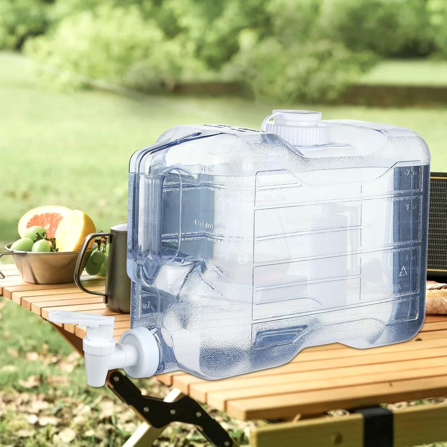 2 Gallon Fridge Water Dispensers Bottle with Leak-proof Spigot and Convenient Handle Drink Dispenser for Fridge - Refrigerator Water Dispenser for Party Drink Juice Iced Tea