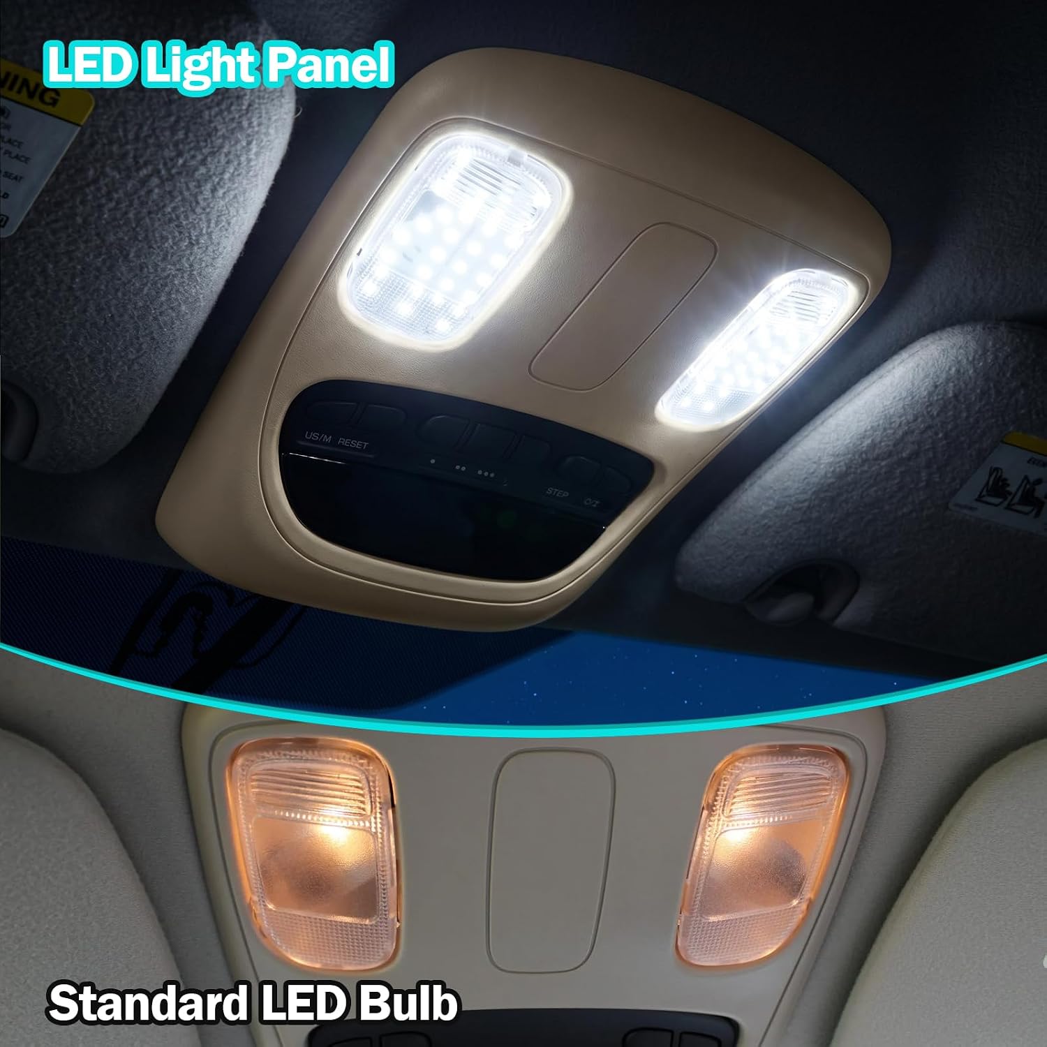 Dome Lights for RAM 1500 2002-2010 Overhead Console