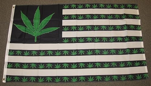Home Comforts Marihuana USA Flag 3'X5' Verde Weed Pot Leaf Bud Hash Mary Jane 3x5 pies F994