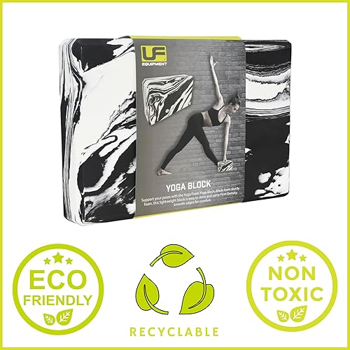 Miniatura 6 de ND Sports Reydon Yoga Block 30 X 20 X 5 Cm Espuma NegroBlanco