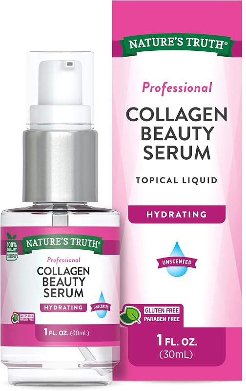 Nature's Truth Sérum facial com colágeno, 30 mL