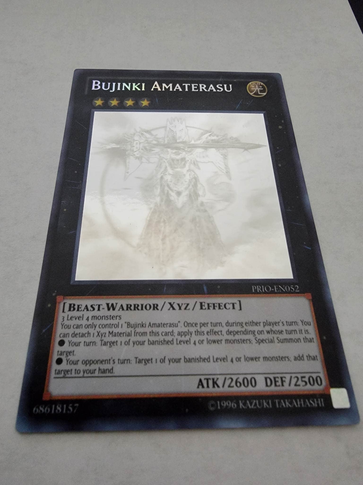 Amazon.com: Bujinki Amaterasu - PRIO-EN052 - Primal Origin - Ghost Rare