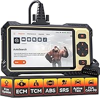 Vista 1 de THINKCAR THINKSCAN 662 Escáner OBD2, herramienta de diagnóstico para automóvil con prueba activa bidireccional, escáner para automóvil Motor ABS SRS