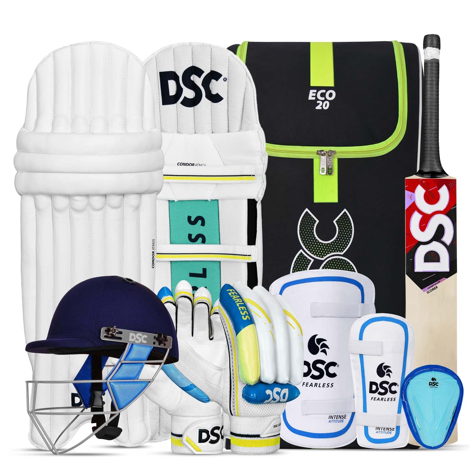 DSC Scorer Kashmir Willow Cricket Kit with Helmet, Size-Mens, Left Hand (B0C392MX84) Amazon Price History, Amazon Price Tracker