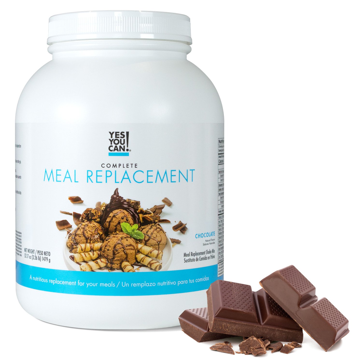Yes You Can! Complete Meal Replacement 30 Servings, 20g of Protein