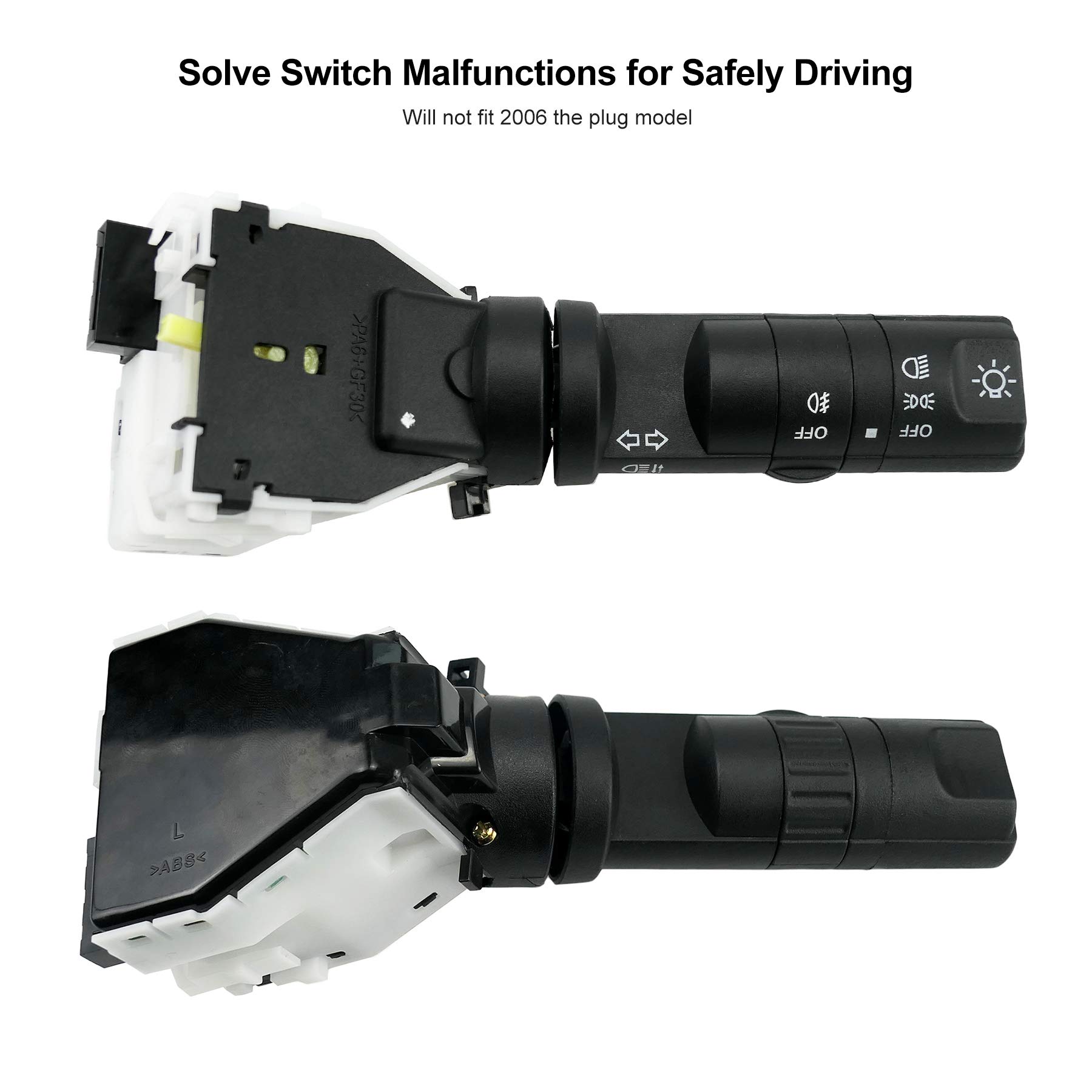 こあら Amazon.co.jp: コンビネーション ステアリングコラムスイッチ