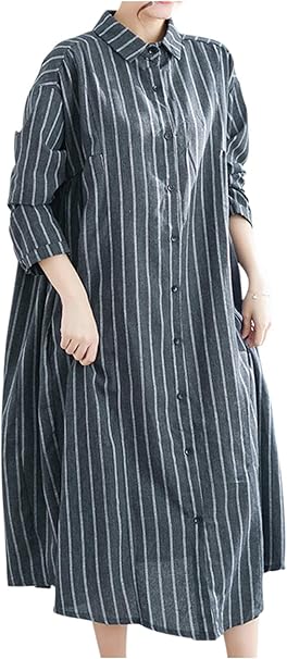 Amazon Co Jp ネコート Nc291gy シャツ ワンピース ストライプ ゆったり ナチュラル 長袖 ロング 春 夏 春夏 日焼け対策 冷房対策 Uv対策 シャツワンピース しま 縞 大きい おおきい サイズ はる なつ 部屋着 カーディガン スプリングコート マタニティ 春 夏 春物 春服 Amazon Co Jp ネコート Nc291gy シャツ ワンピース ストライプ ゆったり ナチュラル 長袖 ロング 春 夏 春夏 日焼け対策 冷房対策 Uv対策 シャツワンピース しま 縞 大きい おおきい サイズ はる なつ 部屋着 カーディガン スプリングコート マタニティ 春 夏 春物 春服