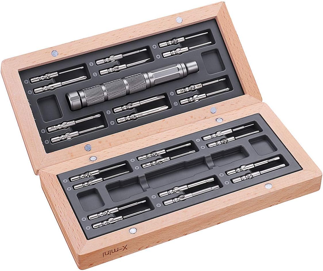 24 in 1 Precision Screwdriver Set with Magnetic, Professional Multi-purpose Repair Kit Tool for Computers, Watches, Laptop, Camera, Phones, Drone
