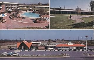 Howard Johnson's Motor Lodge & Restaurant, Pool, Putting Green Original Vintage Postcard