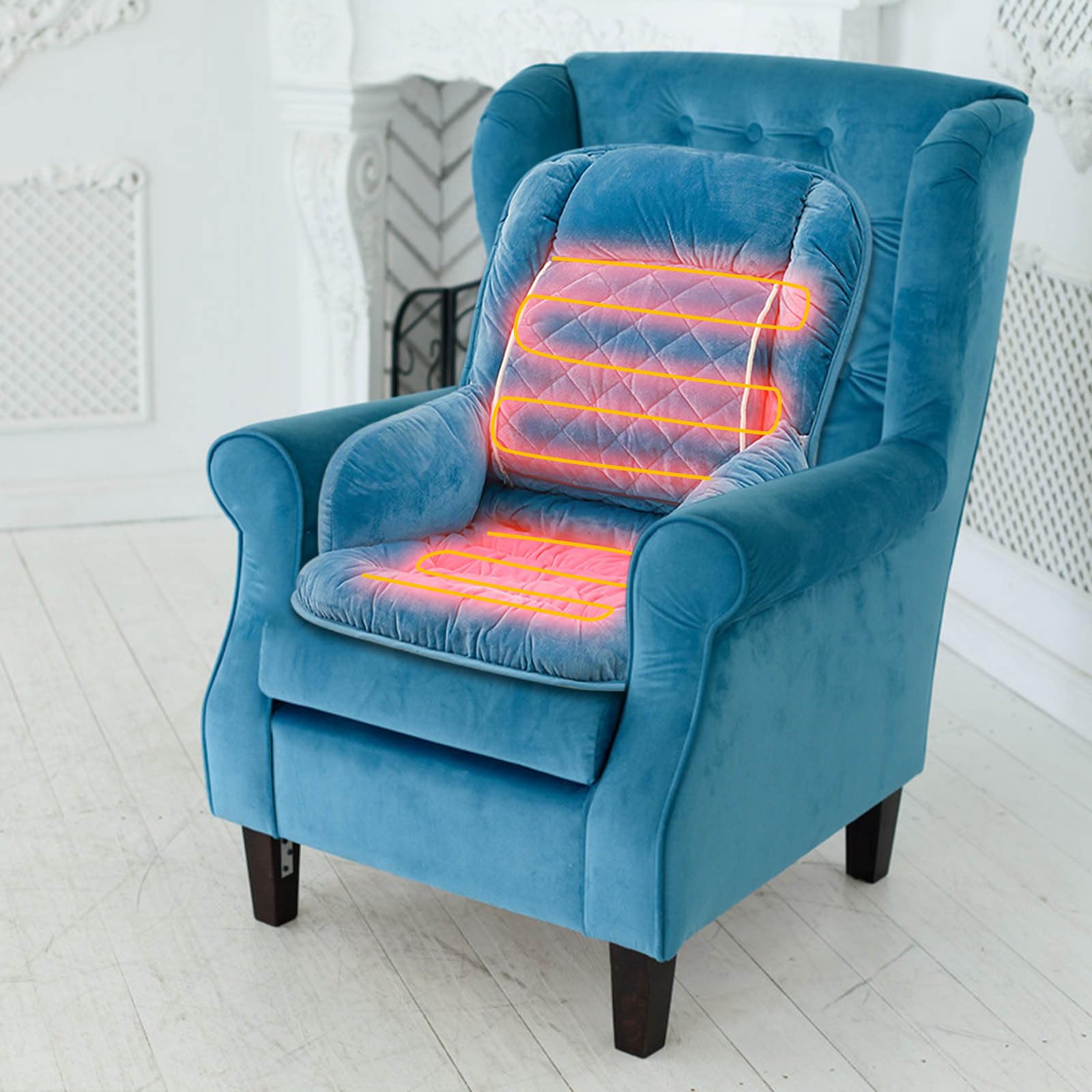 Générique Coussin de siège Chauffant, Soutien Lombaire, Grande Surface