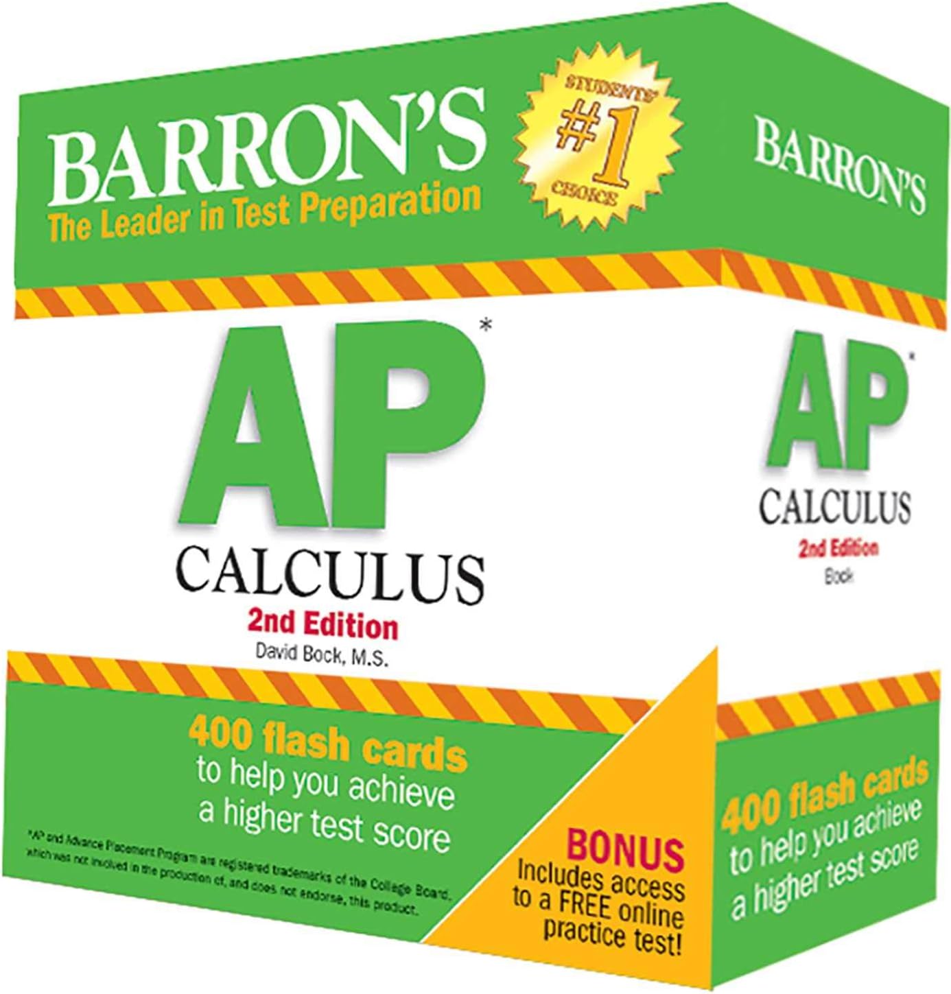 Barron's AP Calculus Flash Cards Second Edition