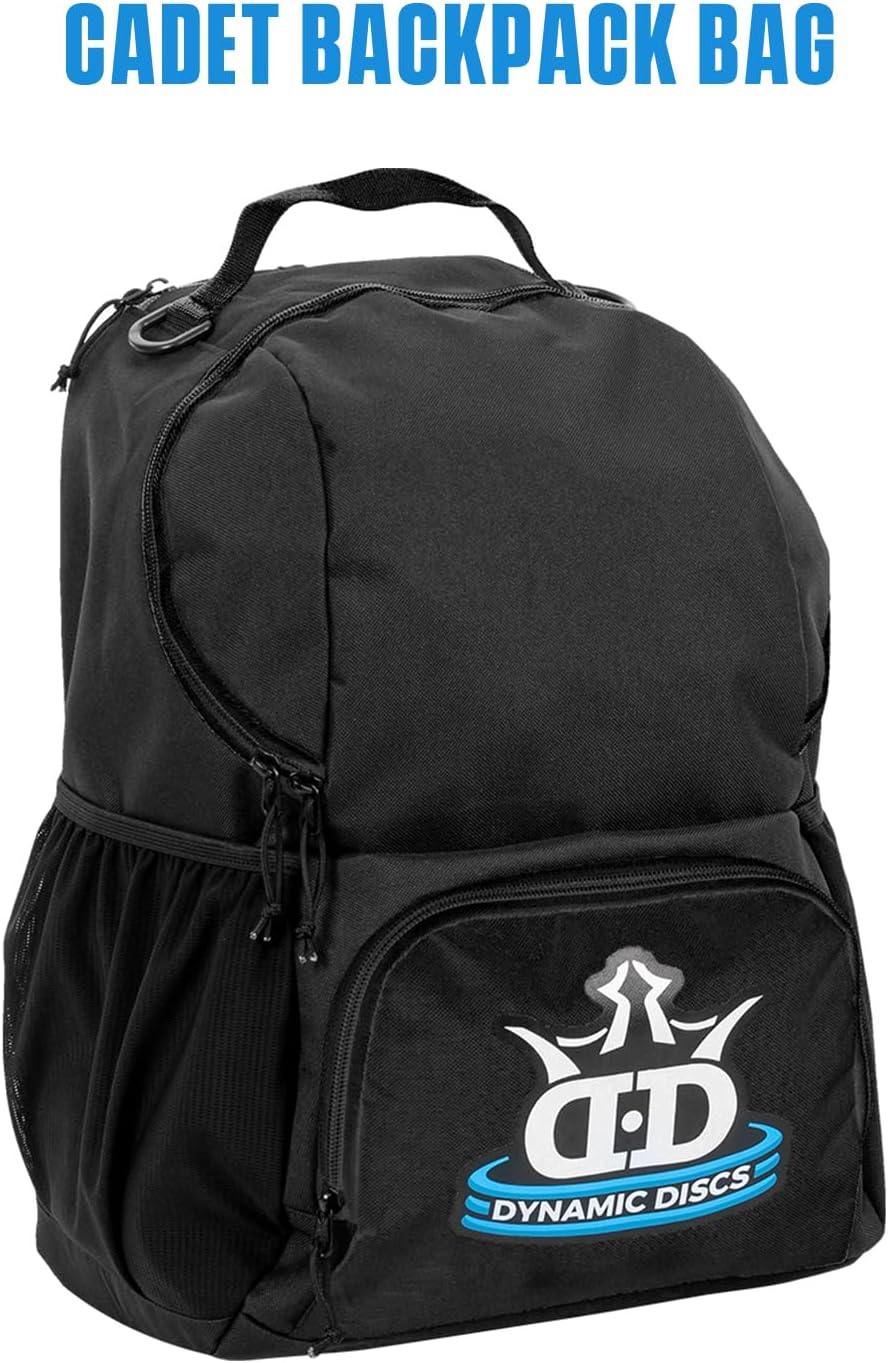 Dynamic Discs Disc Golf Starter Set | Cadet Backpack Disc Golf Bag Included | 17 + Disc Capacity | Prime Burst Frisbee Golf Set Included | Putter, Midrange, Driver | 170g Plus