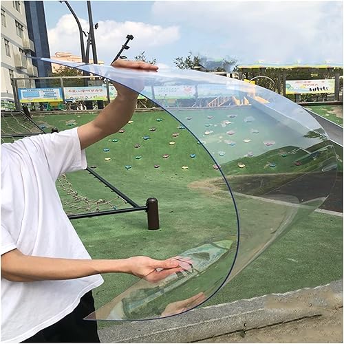 WIGING Lámina de plástico de policarbonato tablero de resistencia de policarbonato de 0039 pulgadas de grosor resistente a los impactos cubierta de