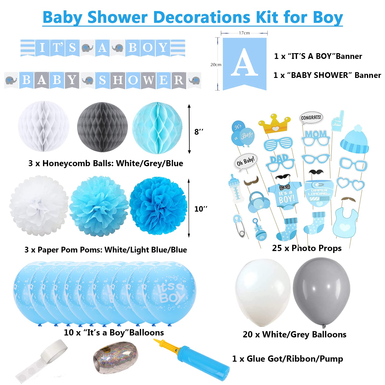 Baby Shower Decorations for Girl Pink Baby Shower Decoration Favors