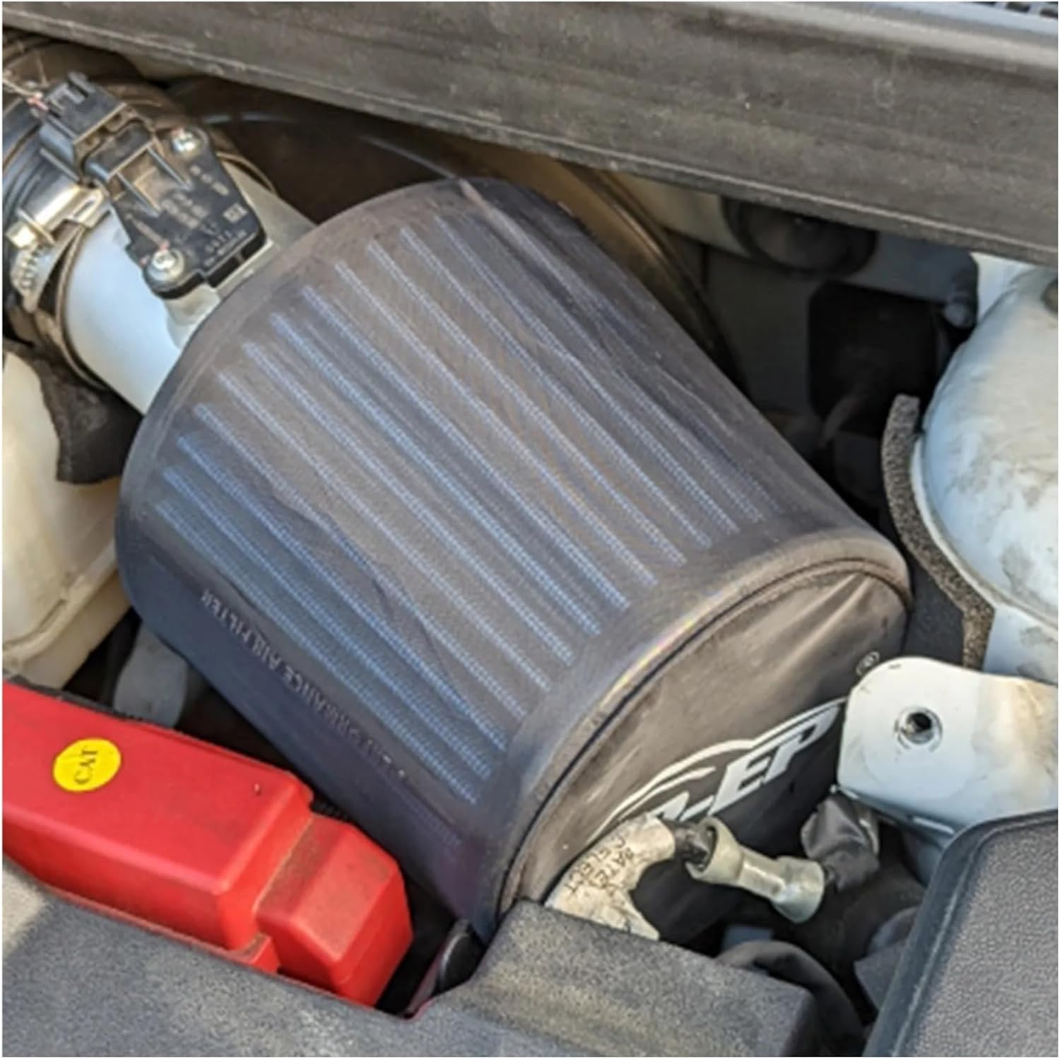 89mm 101MM High Flow Cold Cone Air Intake Filter 3.5inch 4inch Universal for Racing Sport Car Engine Pipes Washable(101mm Blue)