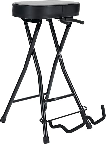 Rocktile Tabouret pour Guitare avec Support Guitare - Tab…