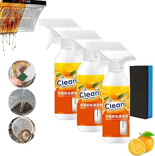 Diimona Powerful kitchen Foam Cleaner, Fronfustrte Greasy Kitchen Cabinet Cleaner, 2025 Upgraded Kitchens Cleaner Spray For Foam Cleaner All Countertops Range Hoods Ovens Icebox Grime And Grease (3)