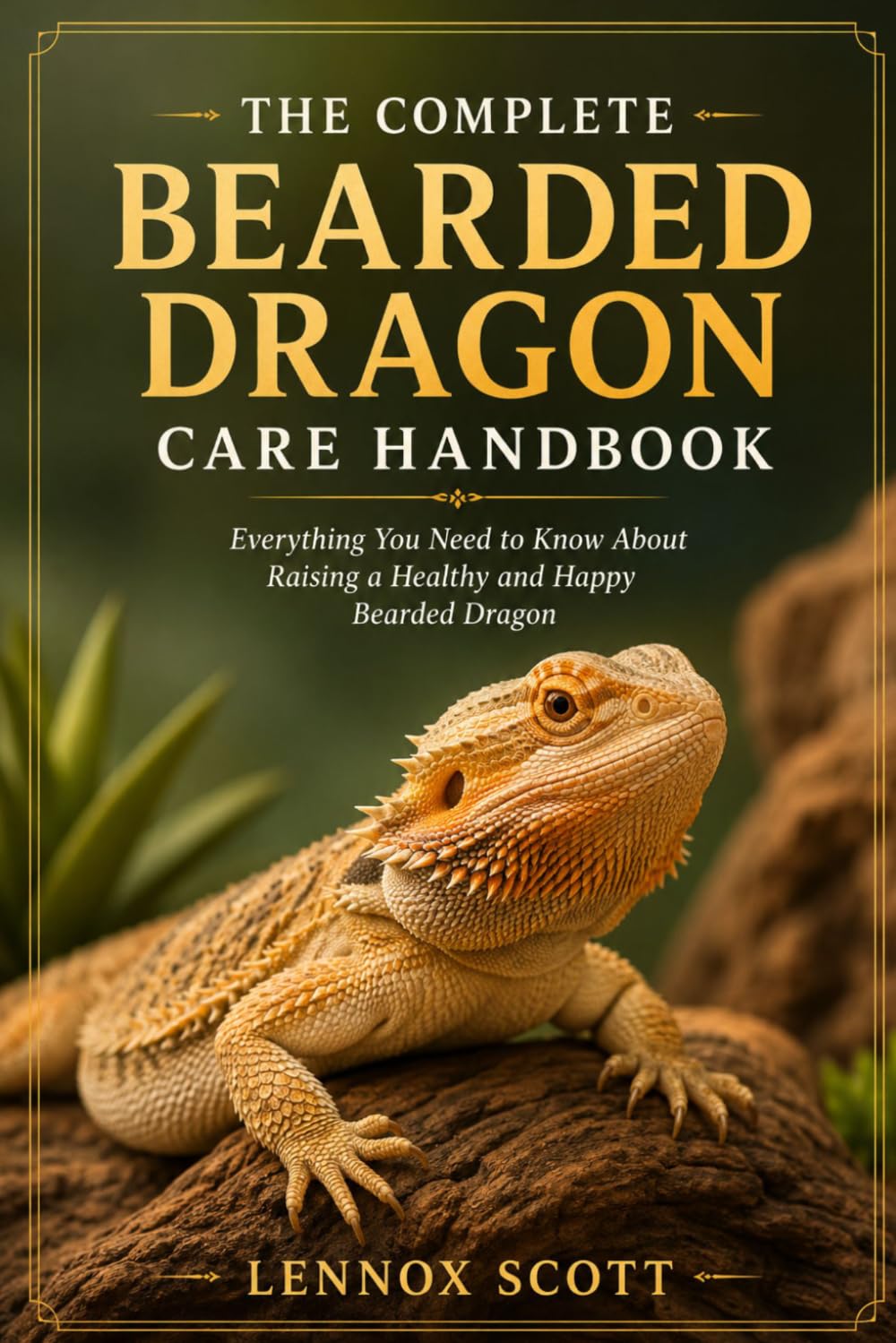 THE COMPLETE BEARDED DRAGON CARE HANDBOOK: Everything You Need to Know About Raising a Healthy and Happy Bearded Dragon
