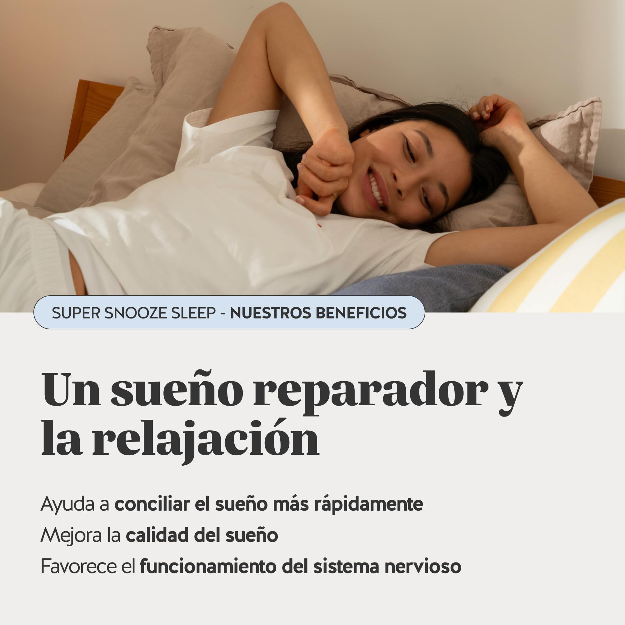 Super Snooze Sleep Vitamin – Sueño - Gummies con 1mg Melatonina – Altamente dosificado con Vitamina B6 – 90 unidades (3 meses) – Sin azúcar, Vegano – Bears with Benefits