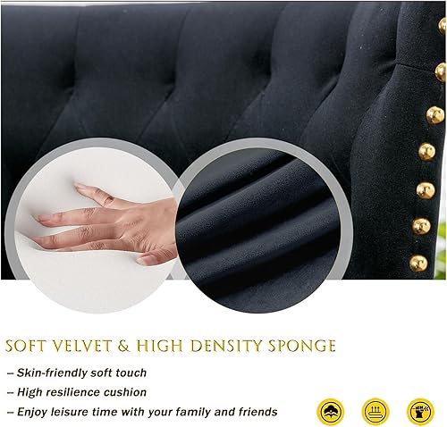 Miniatura 9 de Juego de 2 taburetes de bar de terciopelo con altura de mostrador, taburetes de bar giratorios con respaldo y reposapiés, modernas sillas de bar