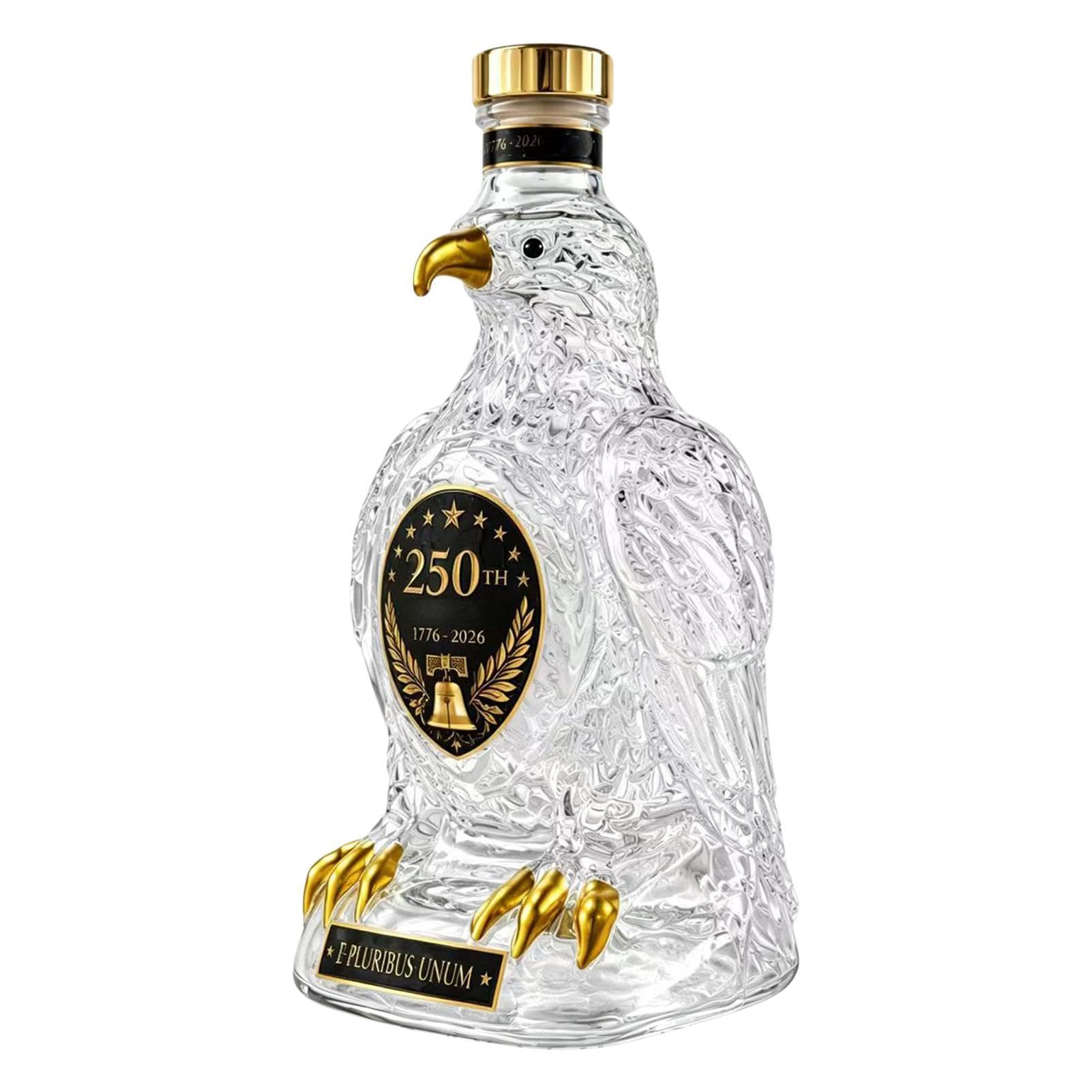 Decantador de whisky de 350 mililitros y botellas de vidrio de bebidas para bodas y banquetes