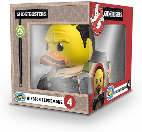 Vista 130 de TUBBZ Primera edición: Ghostbusters - Figura de vinilo de pato de goma para cosplay de Winston Zeddemore