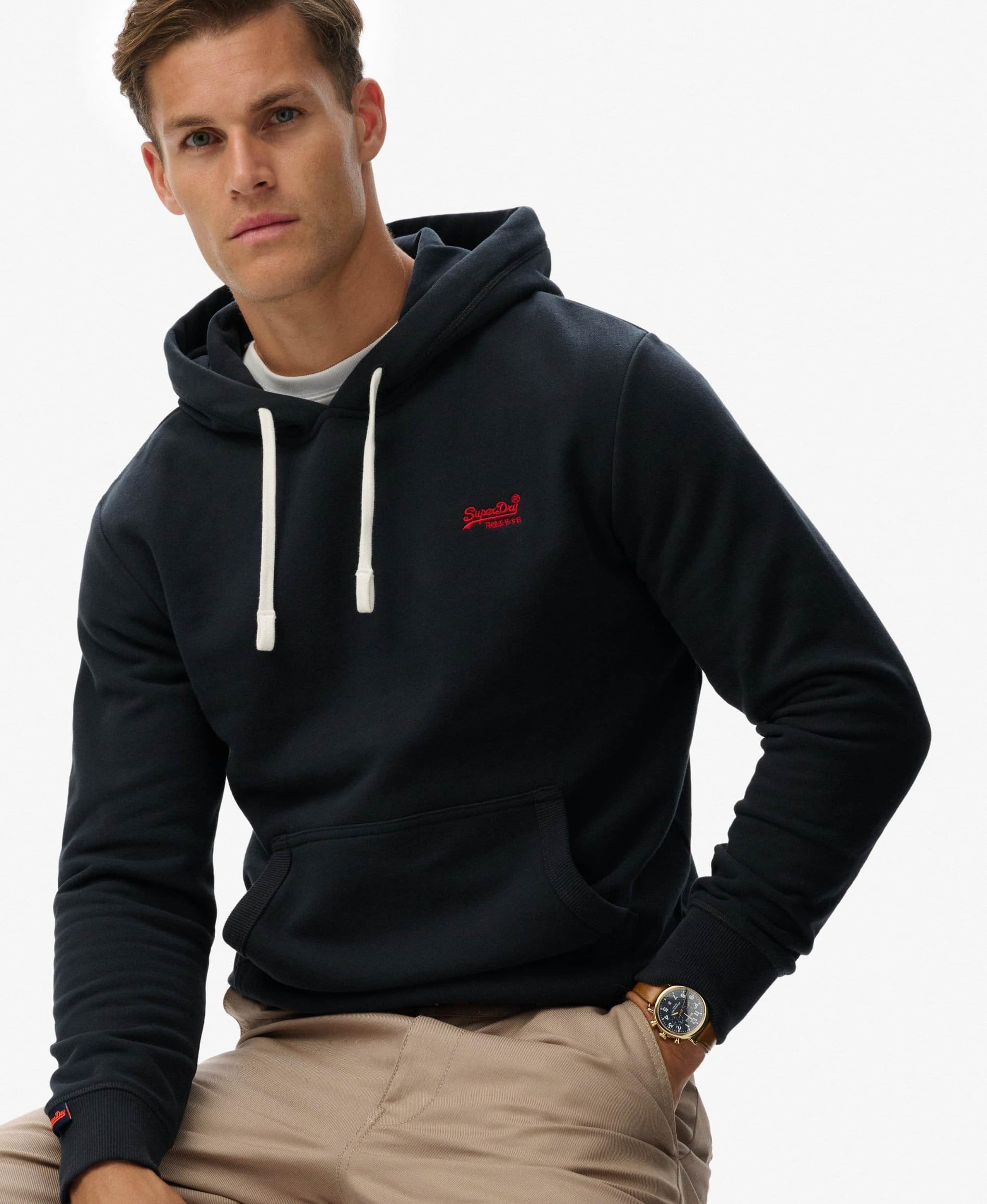 Superdry Herren Essential Logo Classic Hoodie
