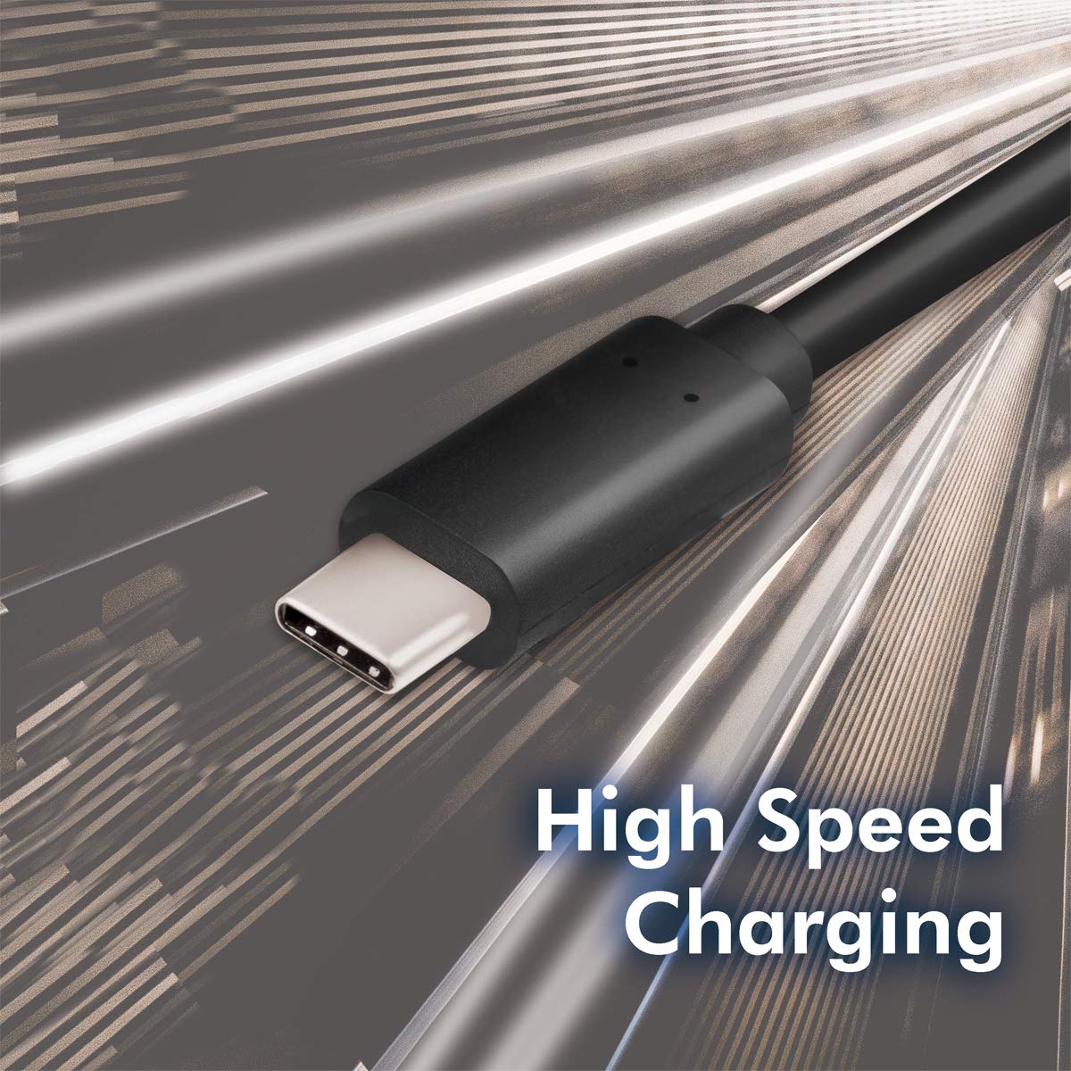 Logilink Cable USB 2.0 Gen2 Type-C 1m Black