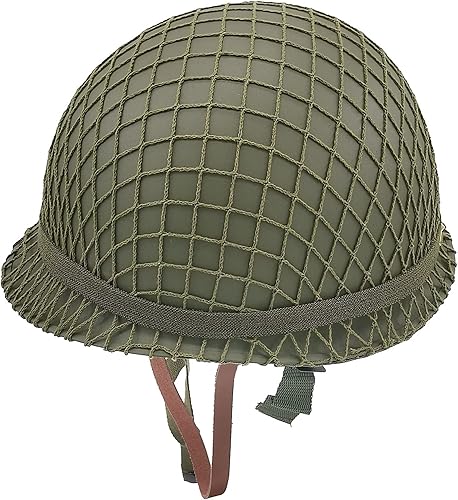 Miniatura 7 de WWII - Casco M1 del ejército de los Estados Unidos, engranaje de la Segunda Guerra Mundial, casco de la Segunda Guerra Mundial de la Segunda Guerra