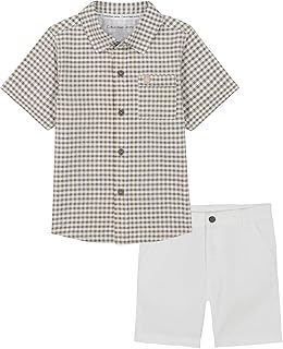 baby-boys 2pc Shirt Short Set