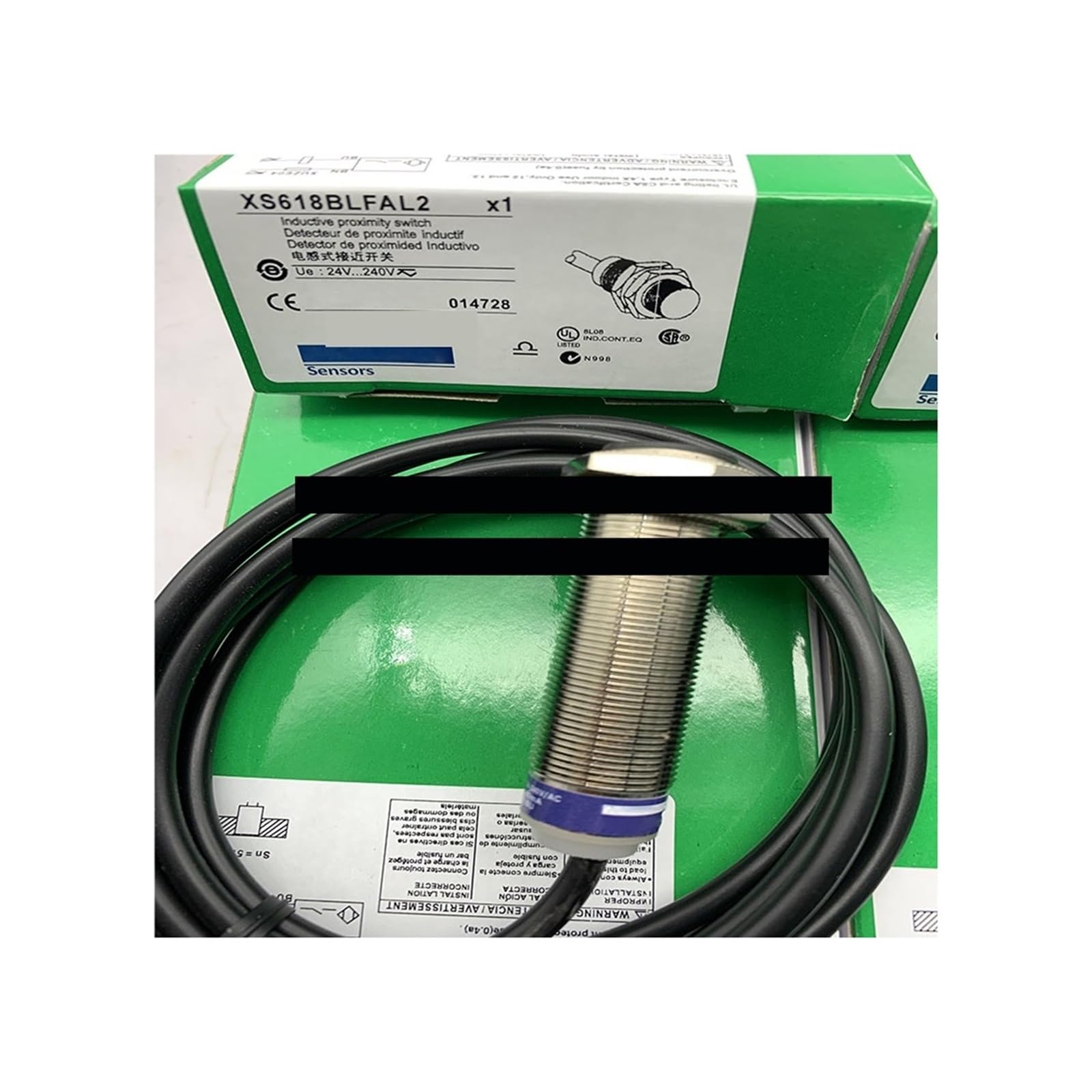 Détecteur de proximité XS618B1FAL2 pour automatisme industriel capteur XS618BLFAL2 M18