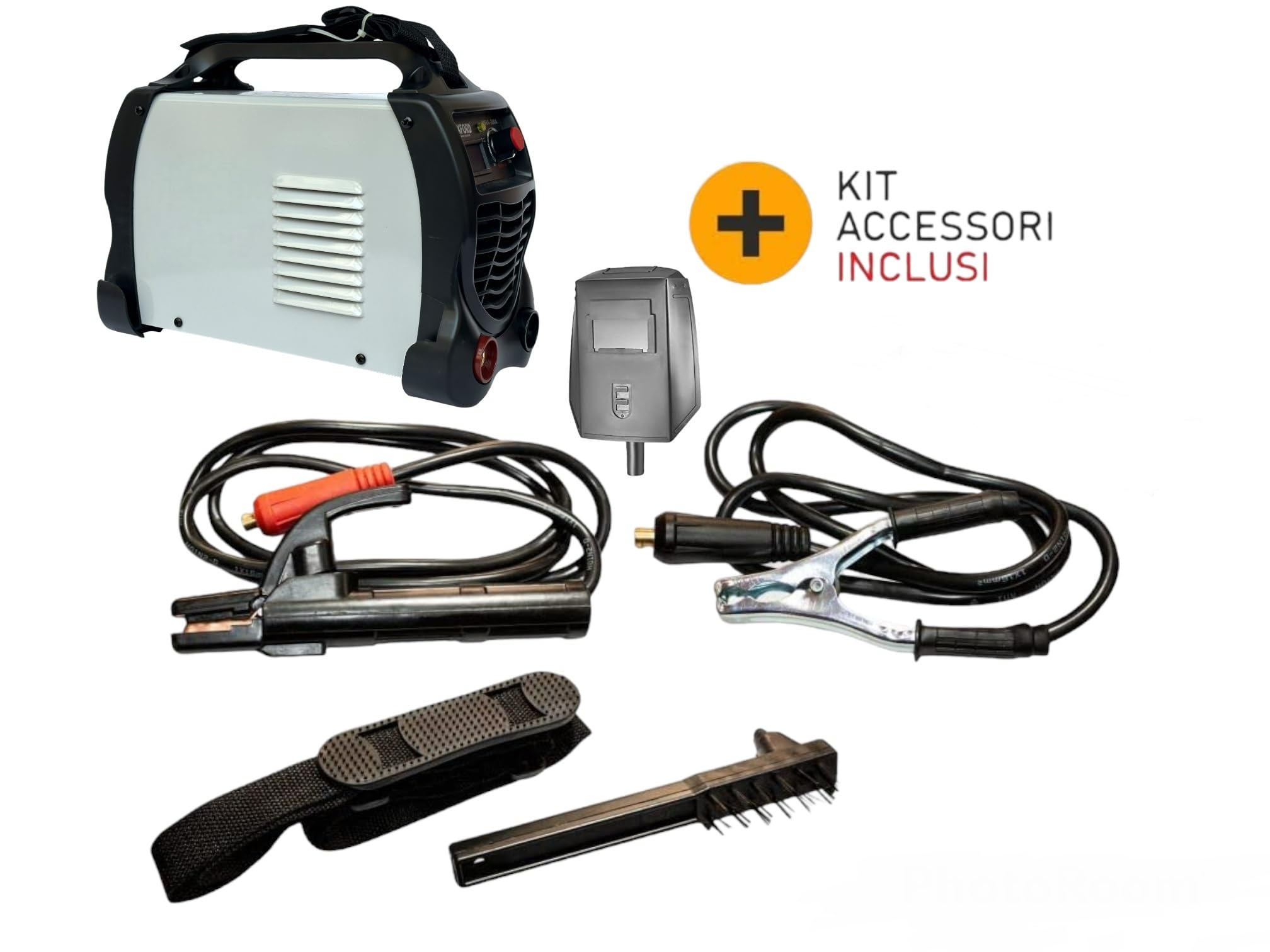 Saldatrice Inverter 300A Ad Elettrodo | Con Maschera E Cavi | Per Fabbri E Fai Da Te - Foto 8