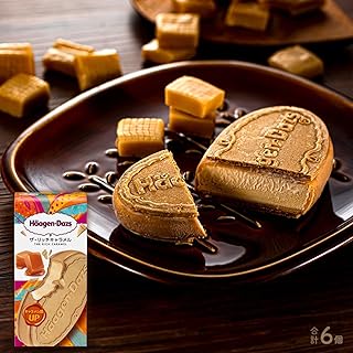 ハーゲンダッツ クリスピーサンド6個(ザ・リッチキャラメル)
