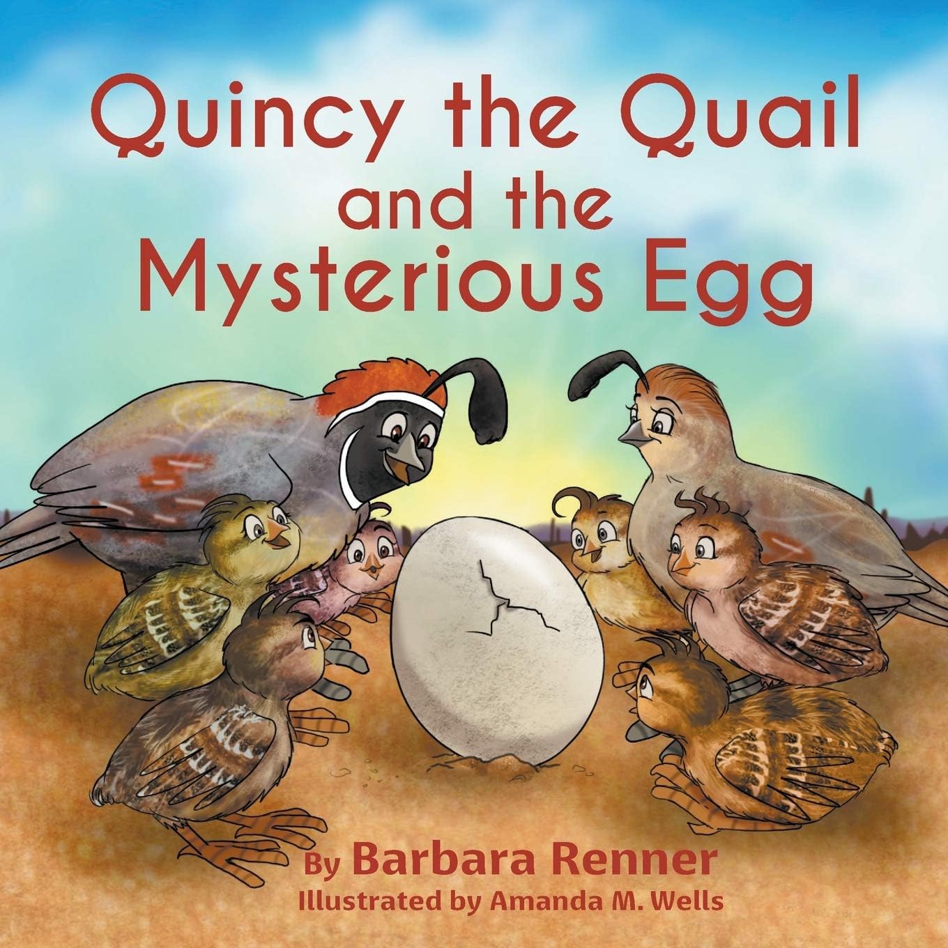Renner Writes Quincy the Quail and the Mysterious Egg