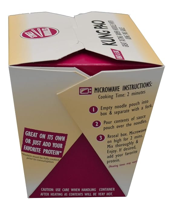 Street Noodles Ramen Noodle Kung Pao Sauce 6 Pack 8.11oz