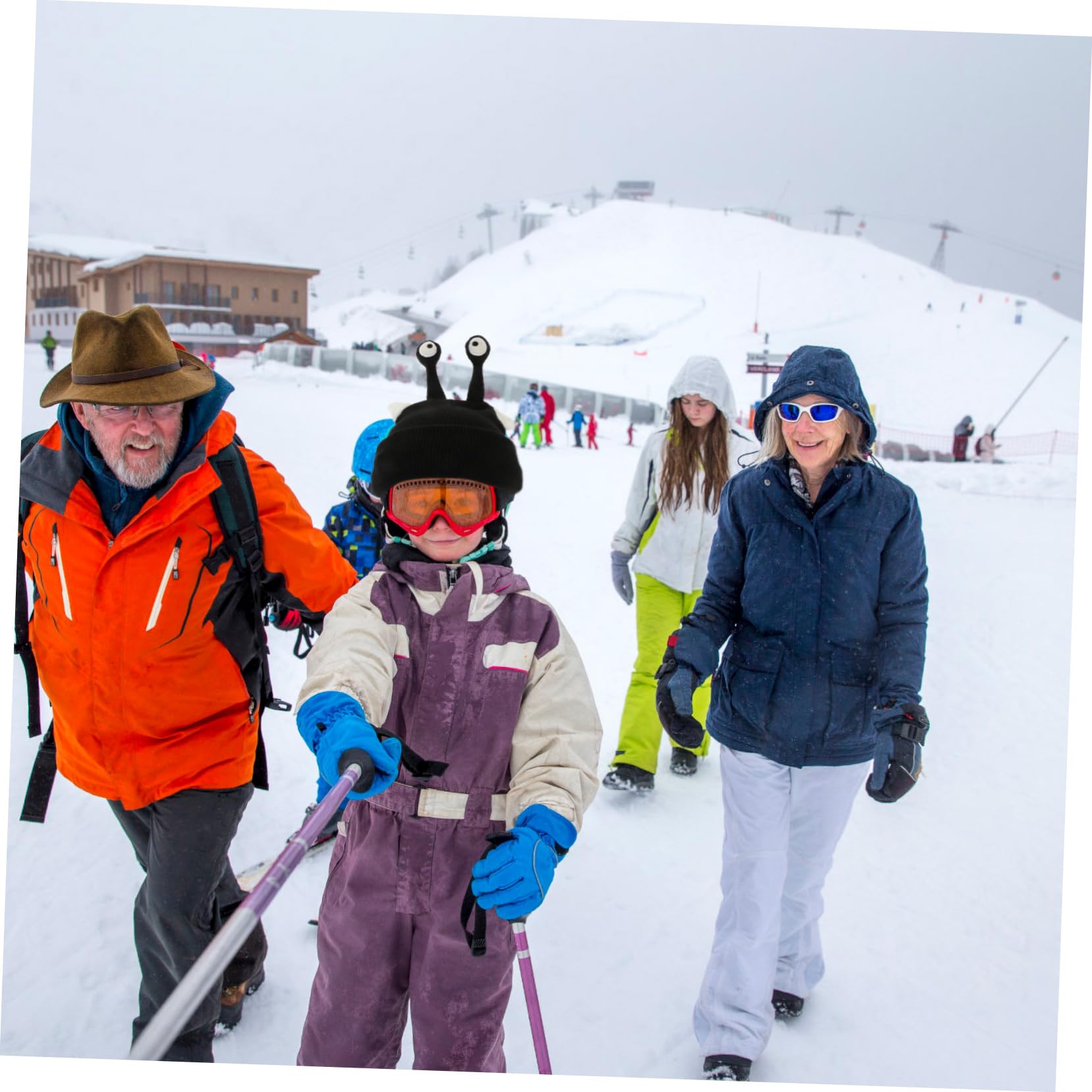 BESTonZON Housse De Casque Ski Adulte Hommes Enfants Couvre-Casque Isolé Couverture De Snoyablaghing Housse De Protection Casque Fournitures De Sports De Neige Accessoires De Vélo à Vélo Fil