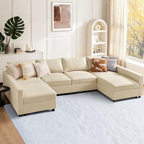 Miniatura 45 de Vafodo Alfombras de área para dormitorio esponjoso, alfombra de sala de estar, 9 x 12 pies, suave y esponjosa, alfombra de área rosa sólido