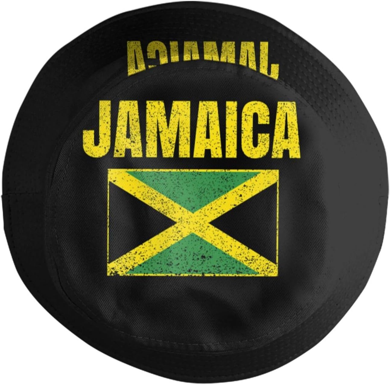 Jamaica Flag Bucket Hat for Men Women，Packable Outdoor Jamaica Jamaican Sun Hat Beach Fisherman Cap for Travel Hiking - Image 4