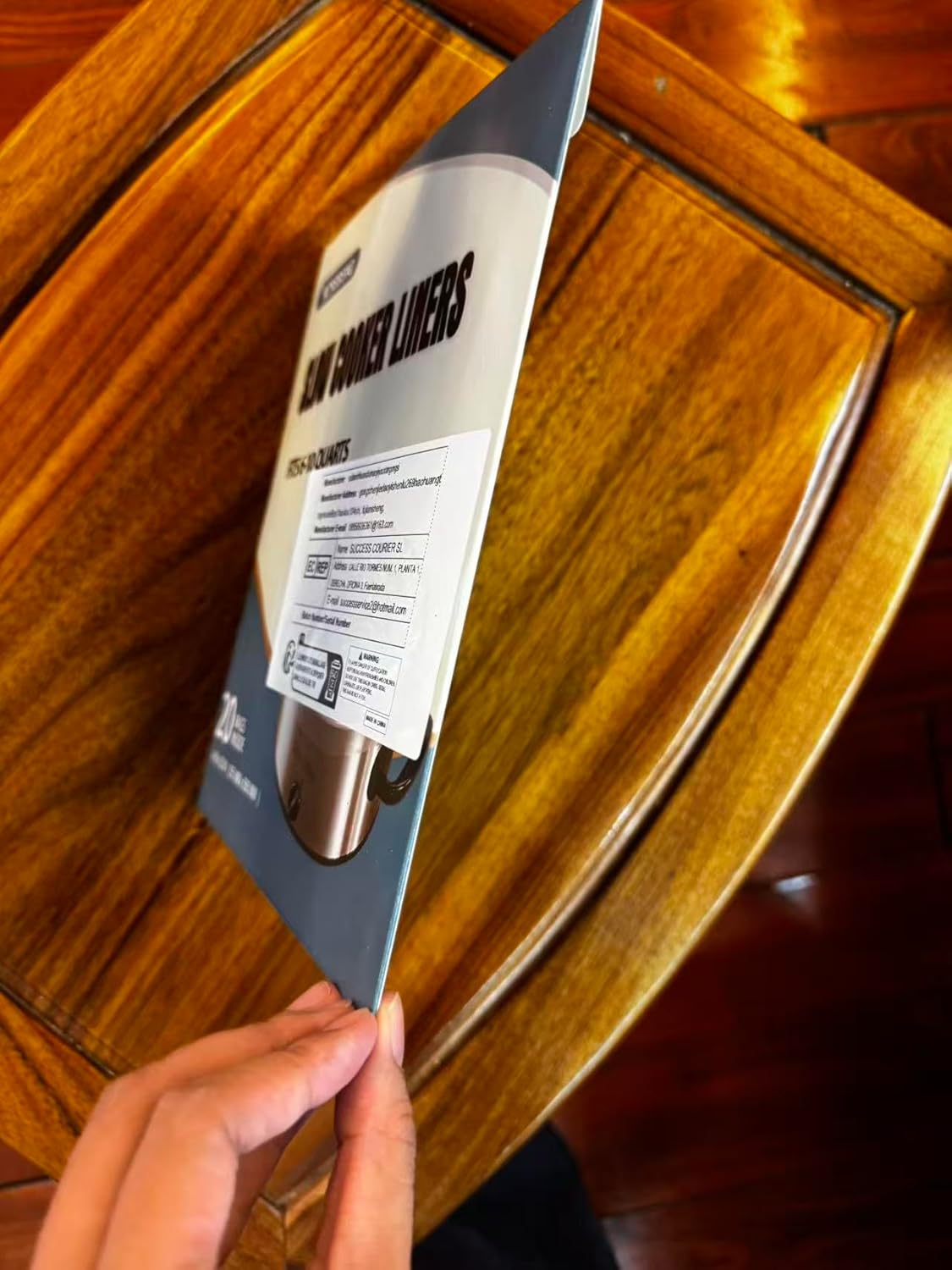 Slow Cooker Liners, 20-Pack Cooking BagsOversized Disposable Pot Liner Plastic Bags, Fits 6QT to 10QTFor Slow Cooker Cooking Tray, 14-Inch x 22-Inch, 20 Liners (20) - Image 4