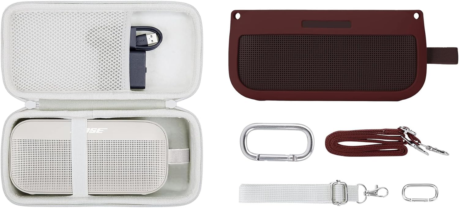 Hard + Silicone Case for Bose SoundLink Flex Speaker