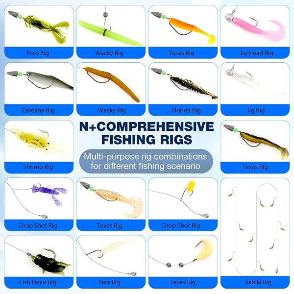 460 Fishing Lures Set with Large 3 Layer Box - Complete Fishing Accessories with Pliers, Hooks, Crankbaits, Countersink, Jig, Lead and More - Gift for Men - 3