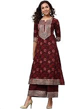 Women's Printed Cotton Kurta Set