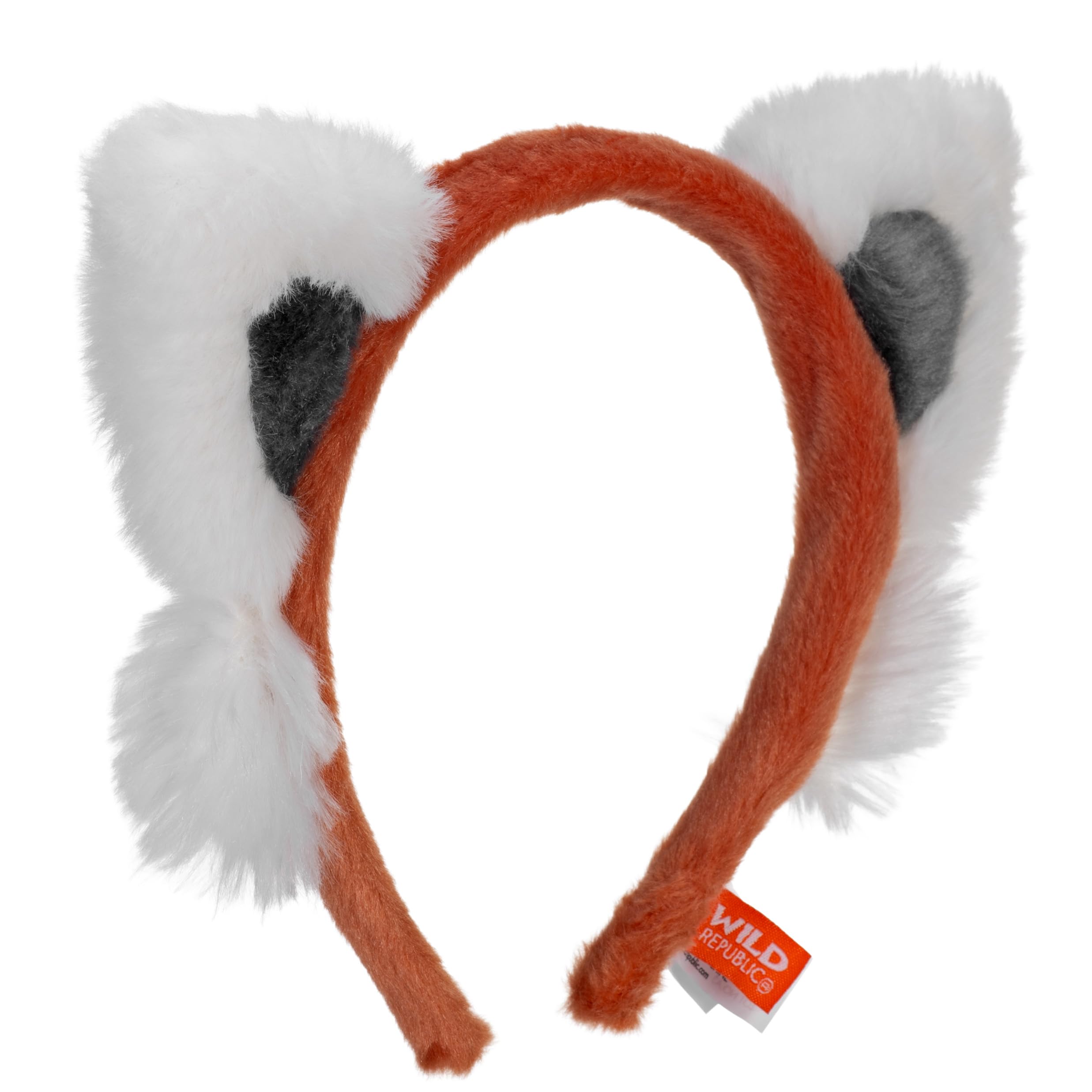 Wild Republic Headband Red Panda, Stuffed Animal, Plush Toy, Fill is Spun Recycled Water Bottles