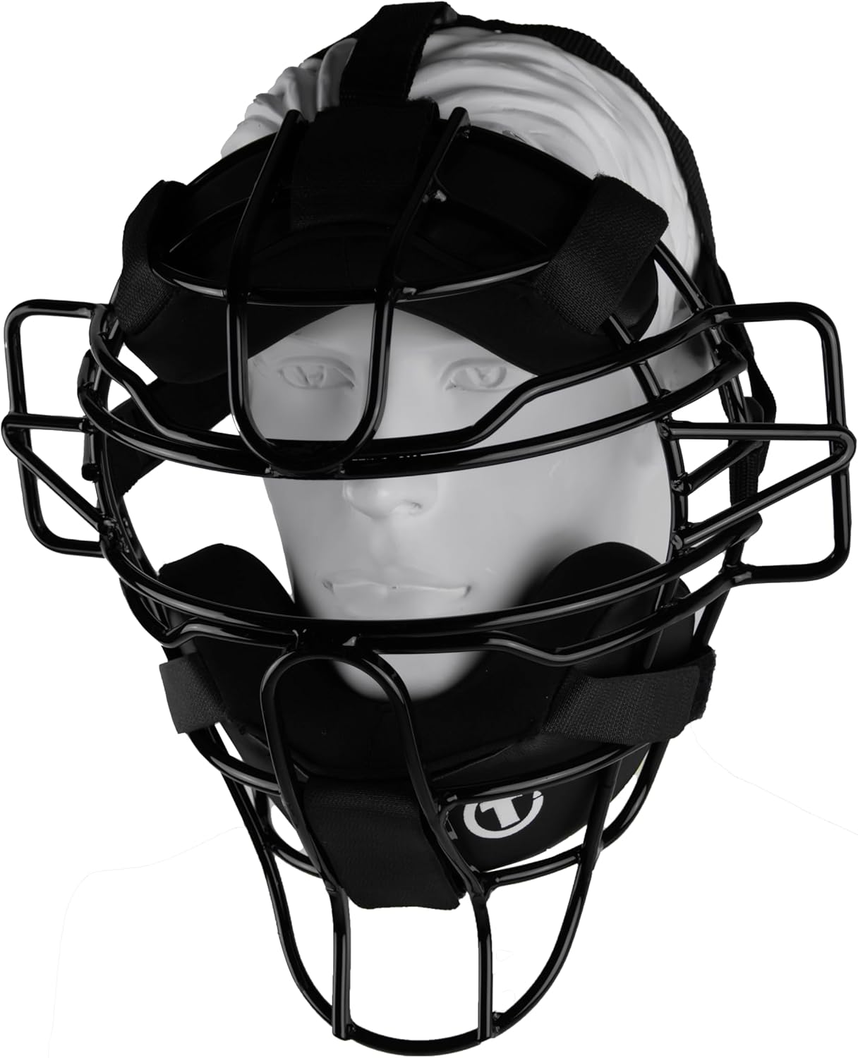 TAG Ultra Pro Style Catcher's Umpire Mask for Baseball and Softball (Black)