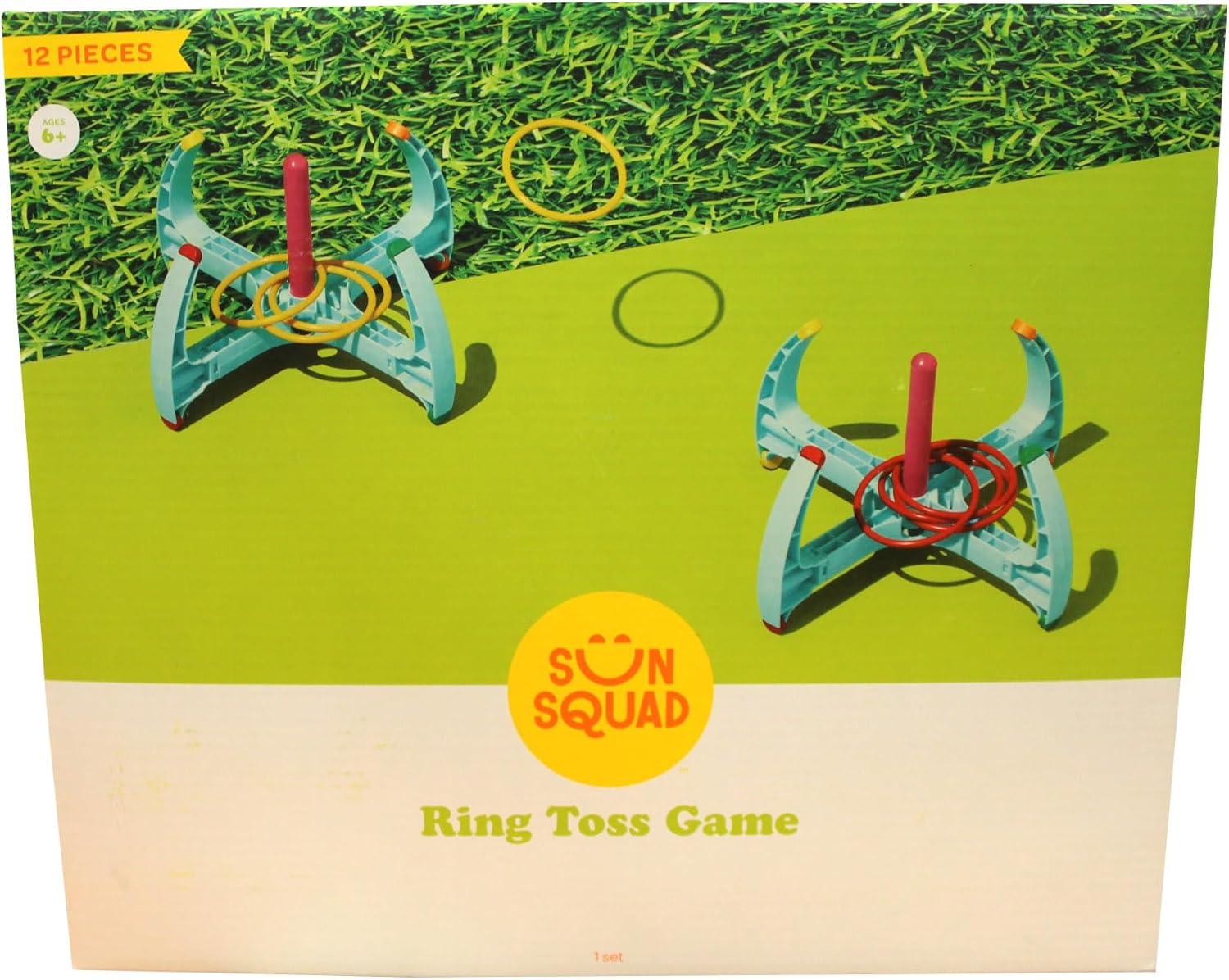 Molded Ring Toss Game Set - Indoor/Outdoor by Sun Squad