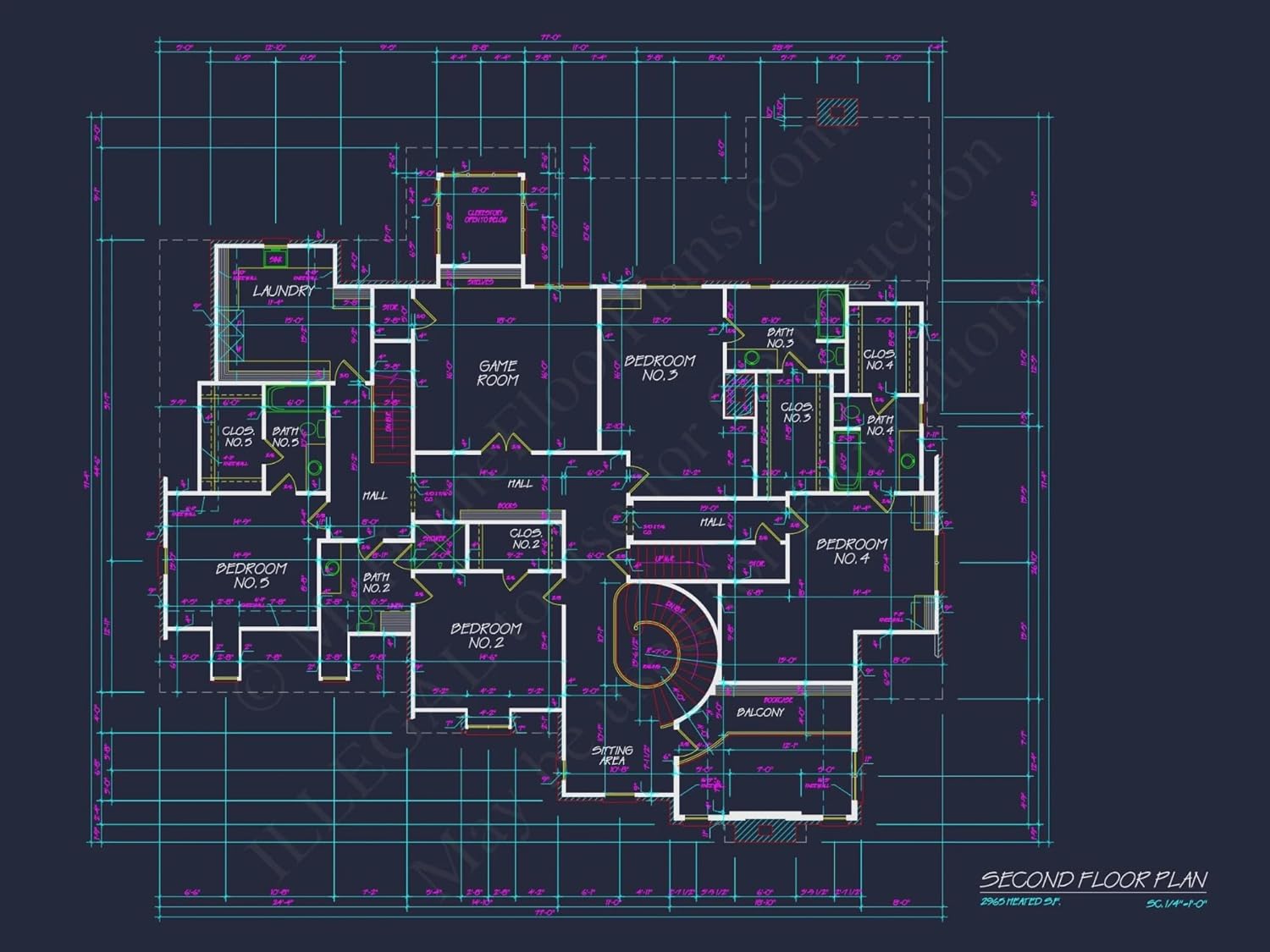 19-1074 HOUSE PLAN - Tudor Revival Home Plan - 4-Bed, 3.5-Bath, 3,250 SF